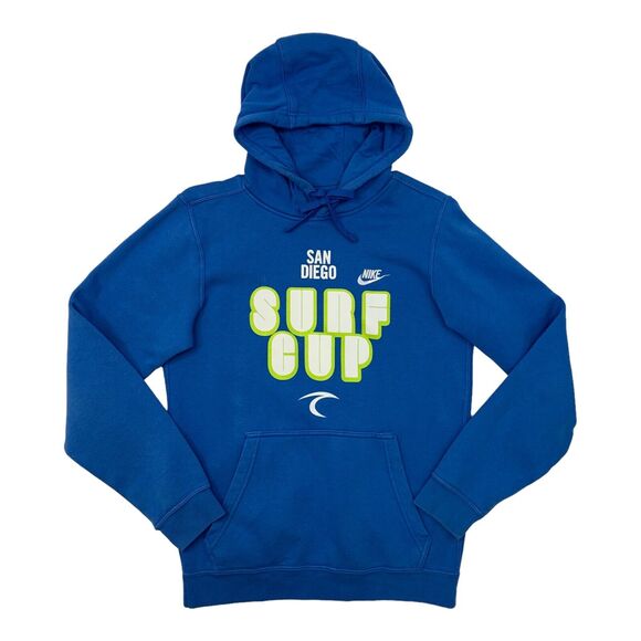 Nike Other - Nike San Diego Surf Cup Hoodie Mens S Small Astral Blue Club Fleece Sweatshirt